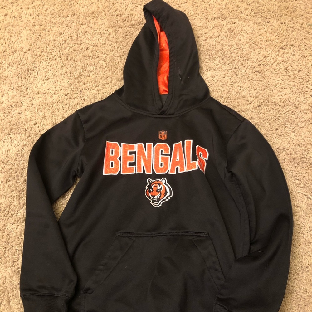 Cincinnati Bengals Hoodie size 10/12 Medium